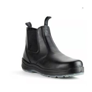 Thorogood 6" Black Quick Release Station Work Boot w/ Translucent Bottom Mens 9M